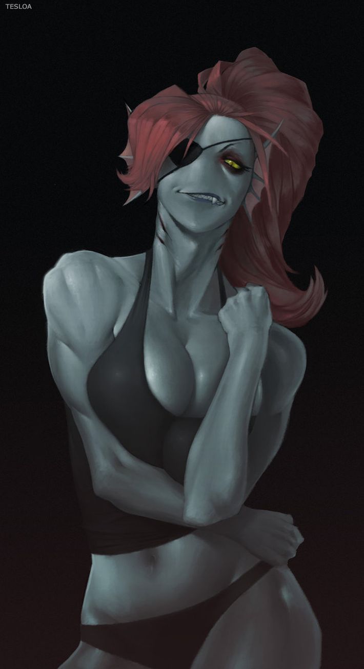 Undertale】アンダイン（undyne）のエロ画像【アンダーテイル】 | 萌えエロ画像.com